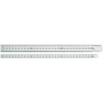 RUMOLD Lineal 323703 30cm Edelstahl silber