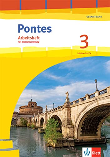 Pontes Gesamtband 3: Arbeitsheft mit Mediensammlung 3. Lernjahr, 4. Lernjahr (Pontes Gesamtband. Ausgabe 2020) - Preis vom 07.10.2026 11:45:10 h