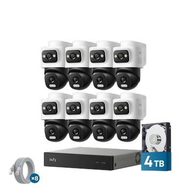 eufy Security NVR System E50 8-Cam Kit 4 TB