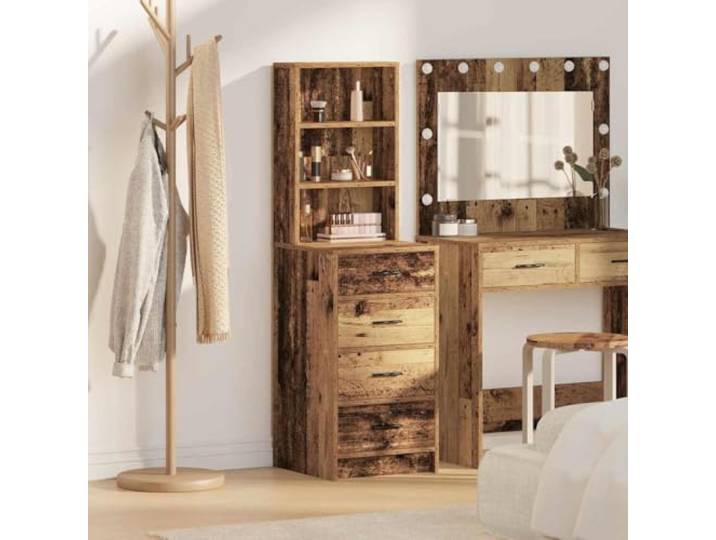 RJPLMFV Moderne Anrichte aus Holz, 40 x 41 x 135 cm Modernes Design, matte Oberfläche, leicht zu reinigen, Aufbewahrung für Geschirr, ideal für Empfänge