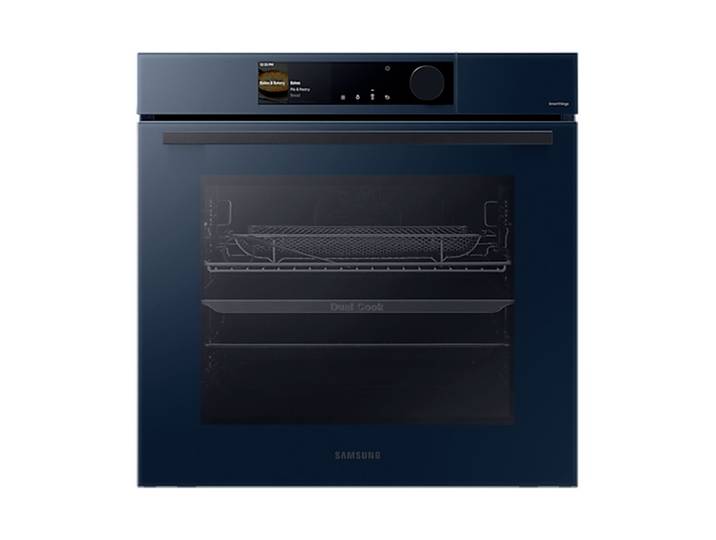 Samsung Pyrolyse Backofen NV7600B NV7B6675CDN, mit 1-fach-Teleskopauszug, Pyrolyse-Selbstreinigung, Dual Cook – Ein Ofen. Zwei Garräume. Maximale Flexibilität.