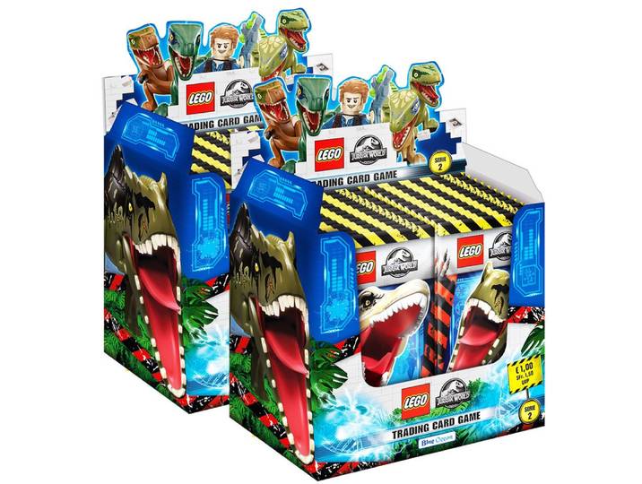 LEGO® Sammelkarte Blue Ocean - LEGO Jurassic World - Serie 2 - 2 Display (100 Booster)