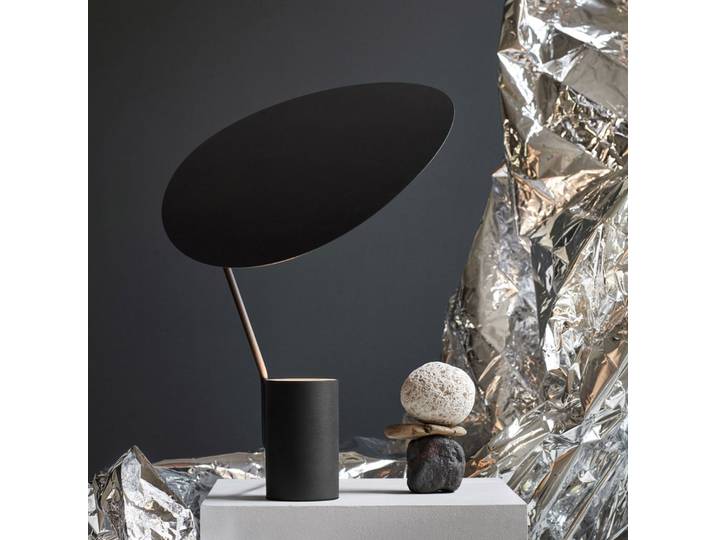 Ombre Tischleuchte Schwarz - Northern - Wohnzimmer - Design - Metall - Einflammig