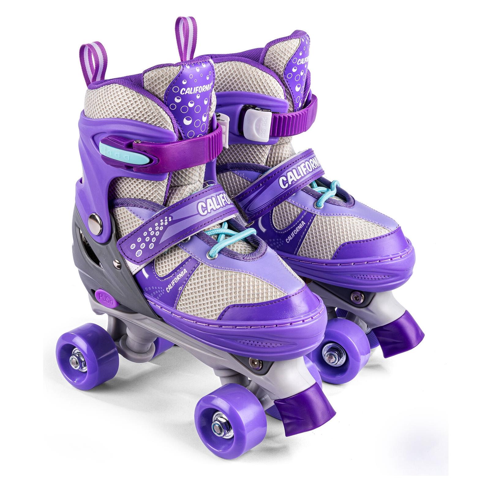 California - Adjustable Side-by-Side Roller Skates - Size 31-34 (31, 32, 33, 34) (24930)