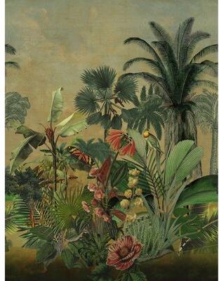 Mr. Kate Hilo Tropical Island Tapestry Peel & Stick Mural