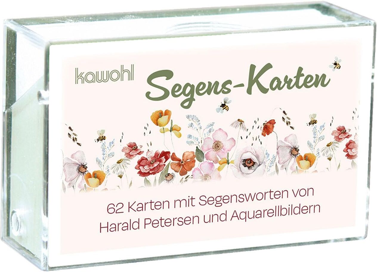 Harald Petersen - Segens-Karten: 62 Karten mit Segensworten von Harald Petersen und Aquarellbildern - Preis vom 11.10.2026 03:10:56 h