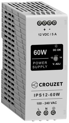 Crouzet 89452061 Industrienetzteil 12V 5A 60W Inhalt 1St.