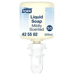 Tork 425502 Mild duftende Flüssigseife S5 525 ml milde Tork S5 Flüssigseife mit frischen Duft