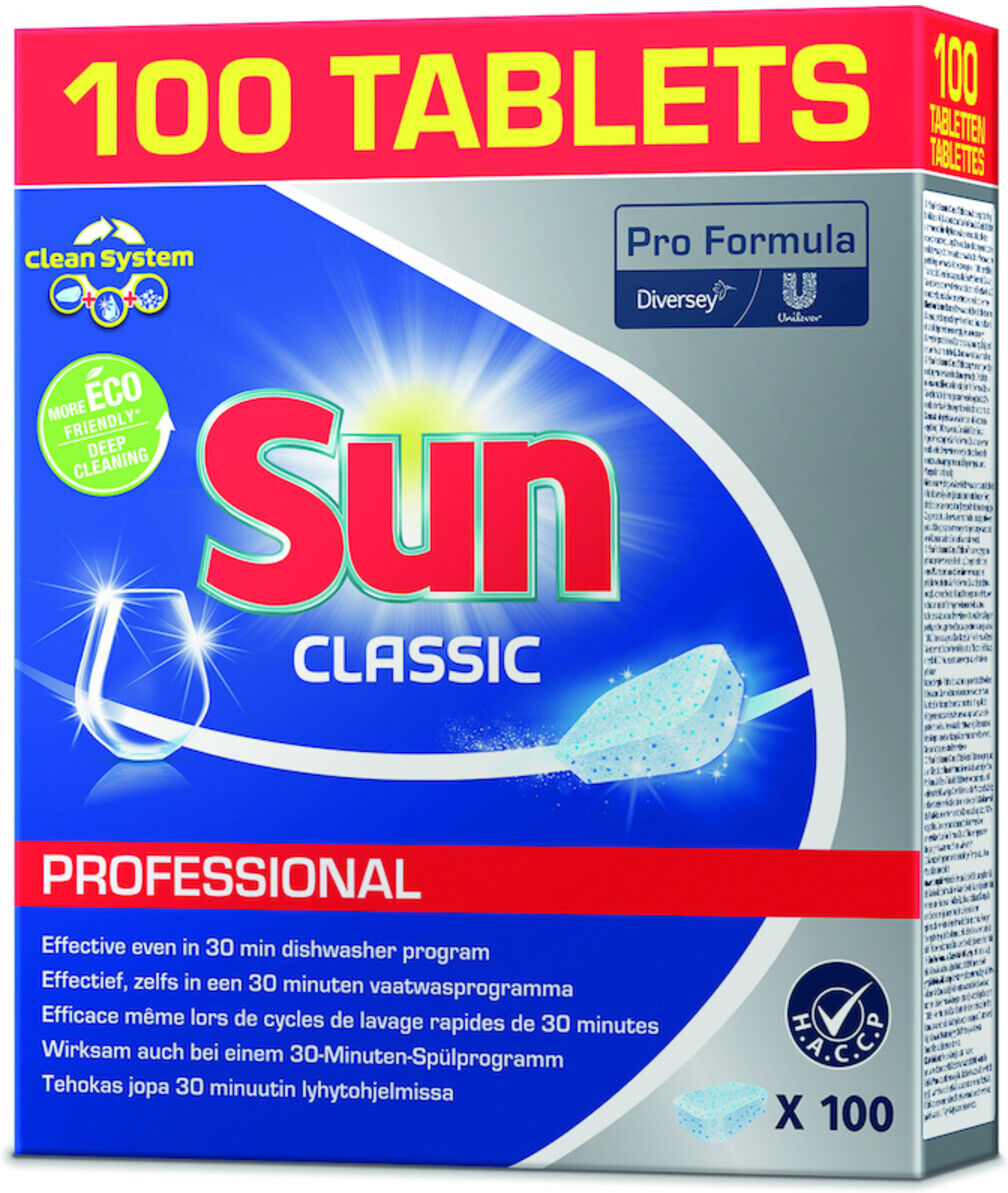 SUN PROFESSIONAL Classic Tabs 100 Stk. ; Diversey (8710447466919)