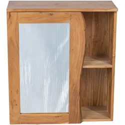 die Faktorei »Massive Nature« Spiegelschrank 62x70x18,5 cm / massives Akazienholz