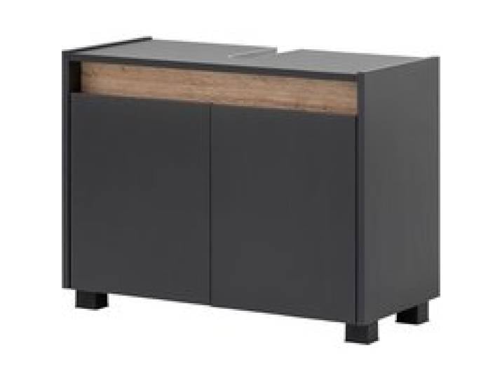 SCHILDMEYER Meuble sous-vasque Cosmo (anthracite, Breite 80 cm)
