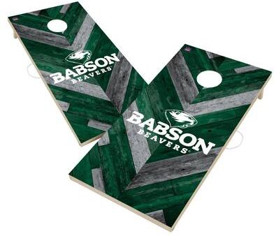 Skip's Garage Babson Beavers Cornhole Board Set