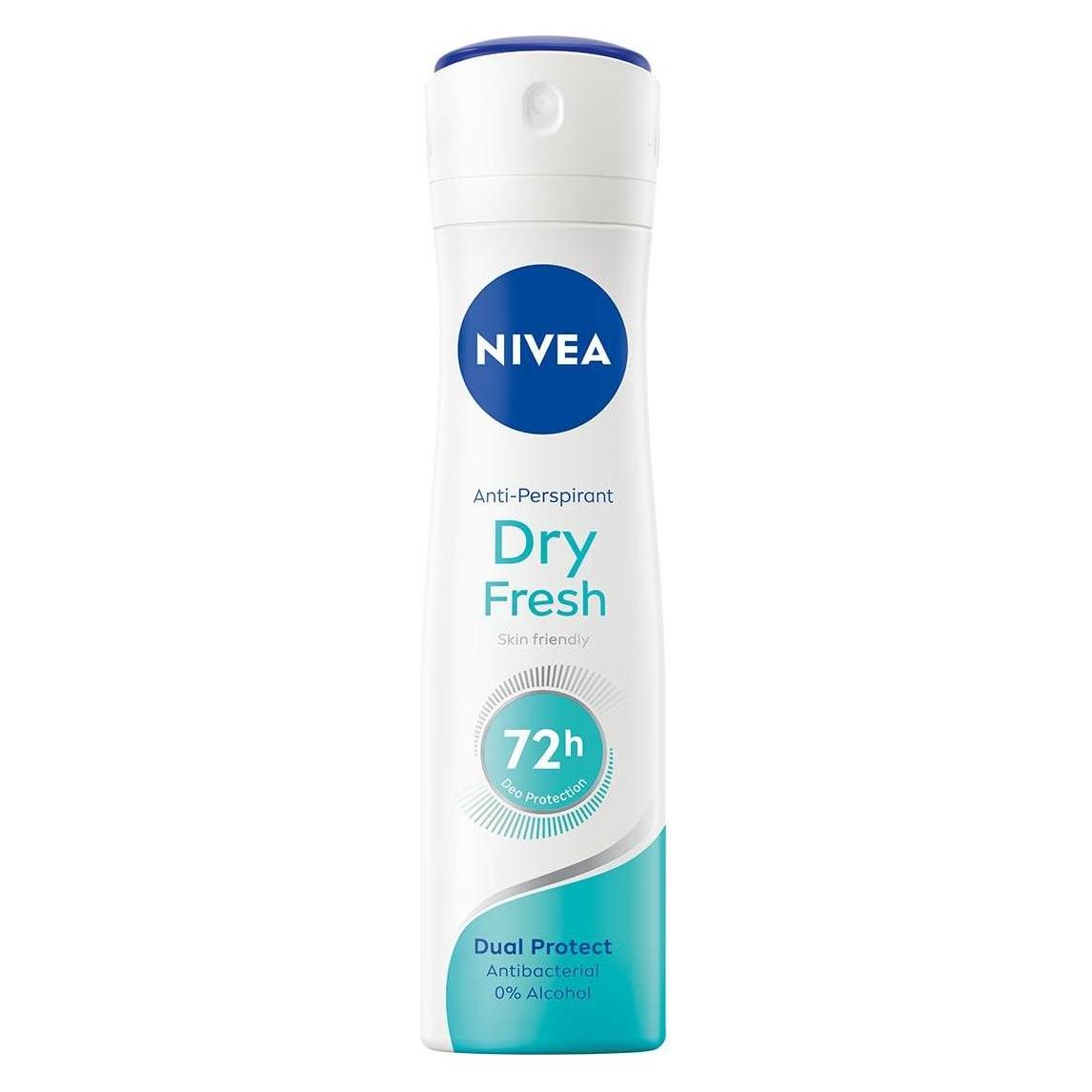 Nivea Dry Fresh Antiperspirant Spray 72h 150ml (Spray, 150 ml) (57906952)