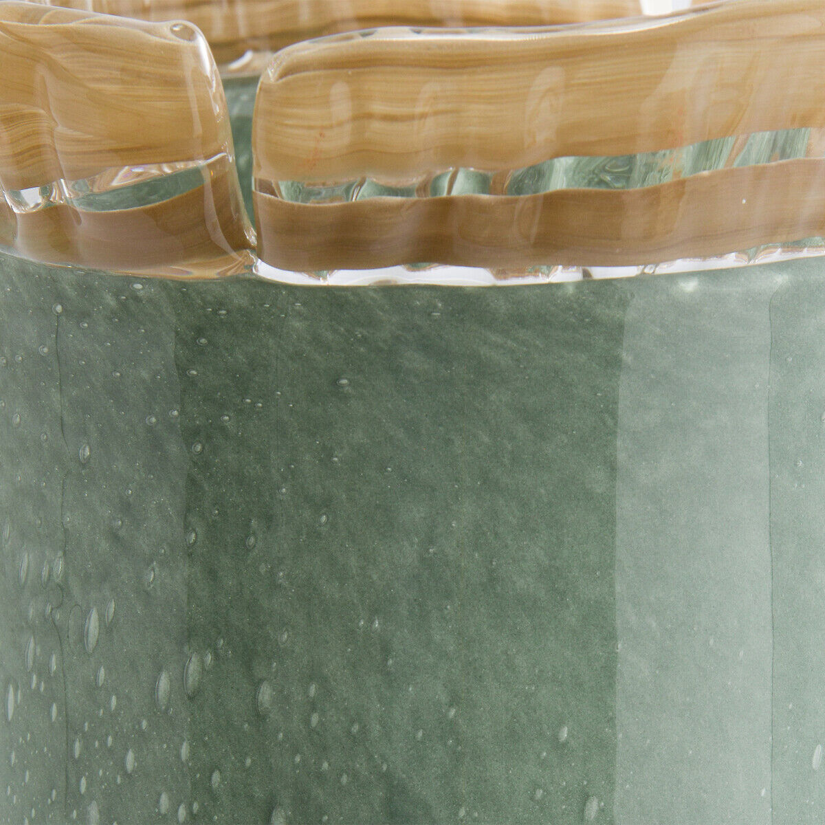 AM.PM Vase en verre coupé au ciseau H33 cm, Eloria