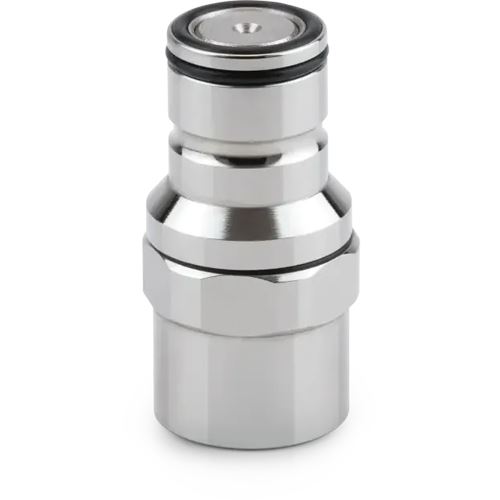 Thermal Grizzly DeltaMate Schnellverschluss Kupplung Männlich - F Glanz Nickel