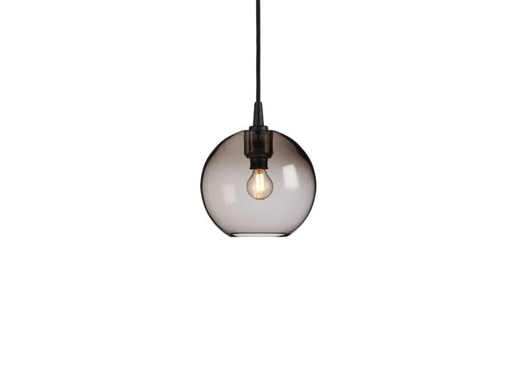 Belid Suspension Gloria Ø19 cm Noir-verre couleur fumée