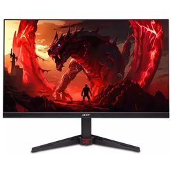 Acer Nitro VG240YX1bmiipx (1920 x 1080 Pixel, 23.80"), Monitor, Rot, Schwarz