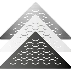 Duschablage V2A (gleichschenklig) Design-Wave - Edelstahl Feinschliff