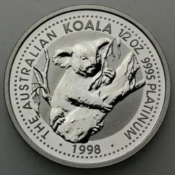Platinmünze 1/2oz "Koala" verschiedene Jahrgänge diff. (Australien)
