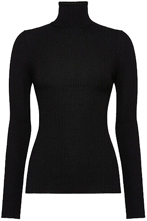 WOLFORD Rollkragenpullover schwarz   S S