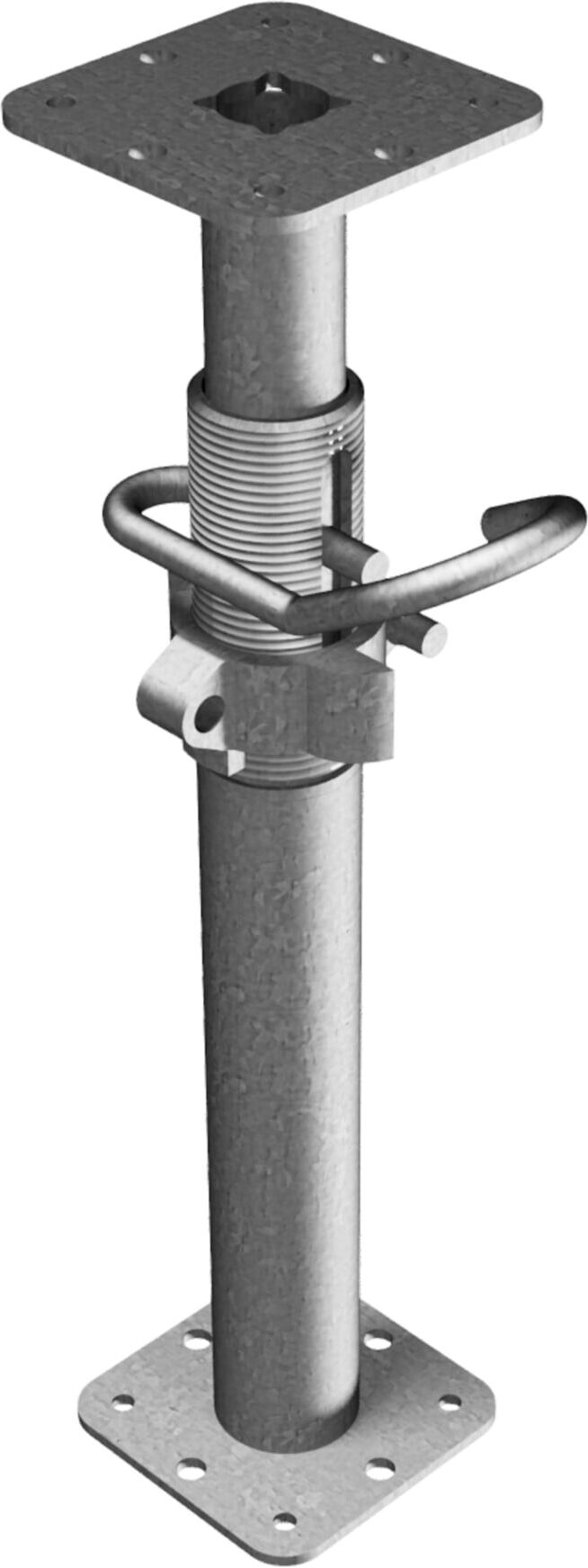 Schake Grabenspieße zum Verstreben und Abstützen von Kanalwänden, verzinkt, Auszugslänge: 600-925 mm (11826V)