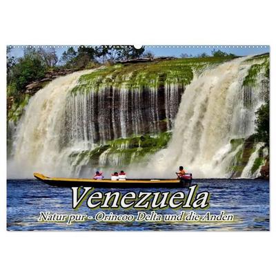 Venezuela - Natur pur Orinoco Delta und die Anden (Wandkalender 2027 DIN A2 quer), CALVENDO Monatskalender
