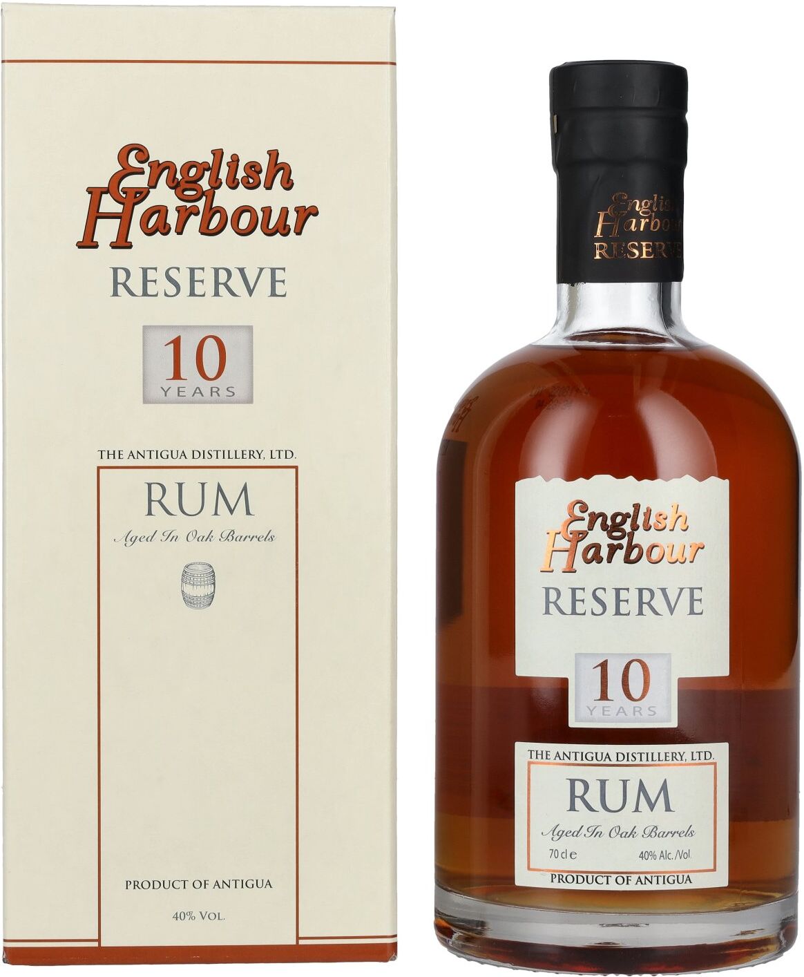 English Harbour Rum English Harbour RESERVE 10 Years Old Rum 40% Vol. 0,7l in Geschenkbox