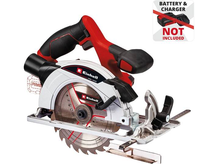 Einhell Power X-Change Akku-Handkreissäge TE-CS 18/165-1 Li - Solo