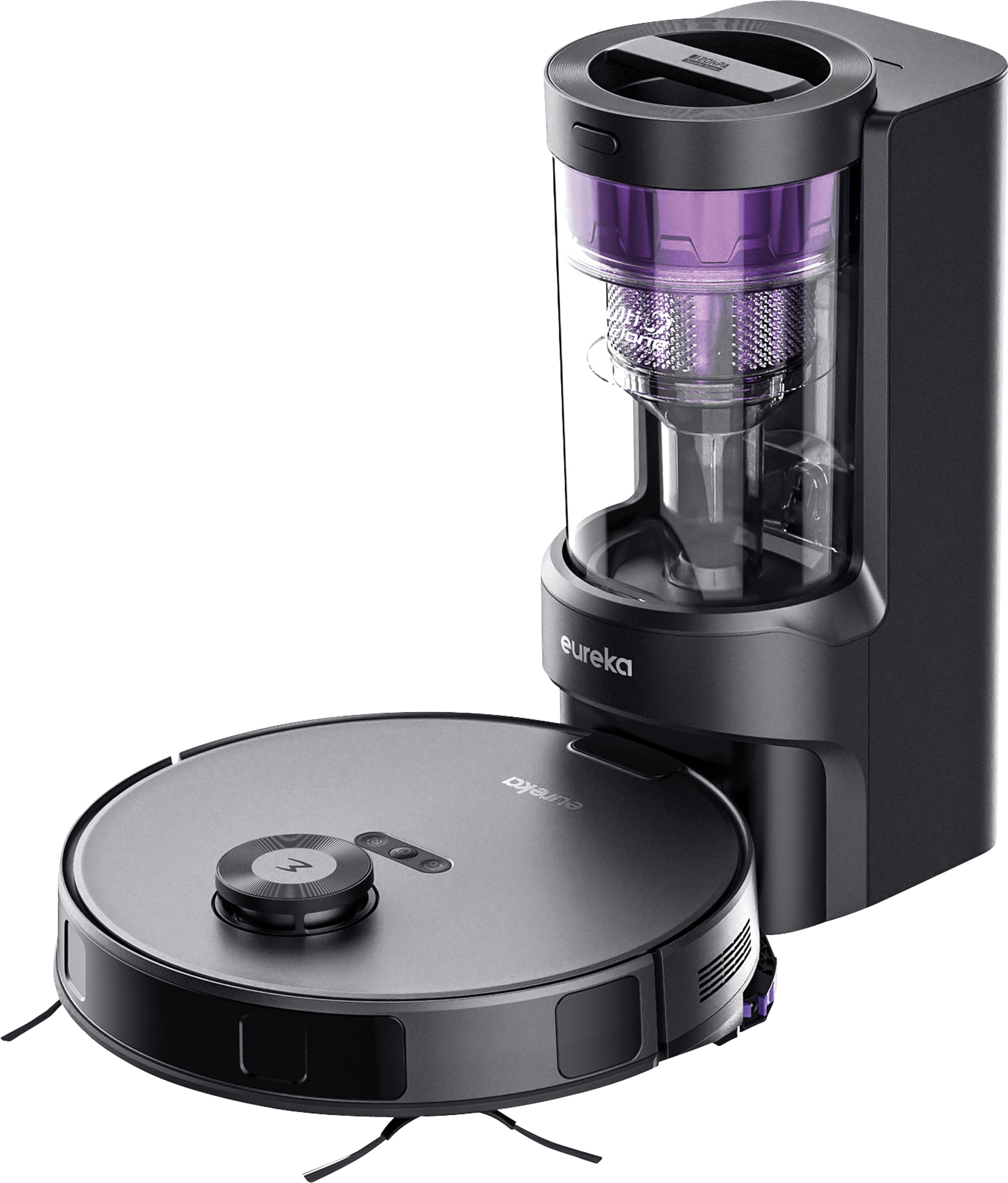 Eureka E10s Saugroboter mit Wischfunktion - 4000 Pa LiDAR Beutellose