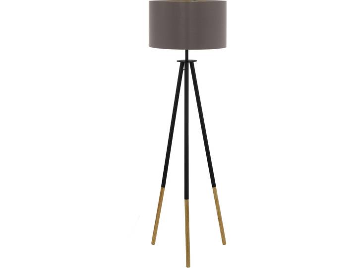 Eglo STL Bidford 60W braun - Material: Holz/Stahl