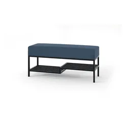 Polsterbank  Mello , blau , Maße (cm): B: 80 H: 45