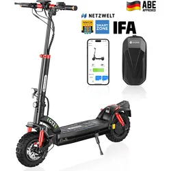 isinwheel GT2 11-Zoll High-Performance Offroad E-Scooter Mit Straßenzulassung (ABE, eKFV)