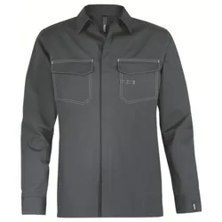 uvex suXXeed greencycle Herren Langarmhemd planet worker grau/anthrazit 4XL - 8881215 - grau/anthrazit