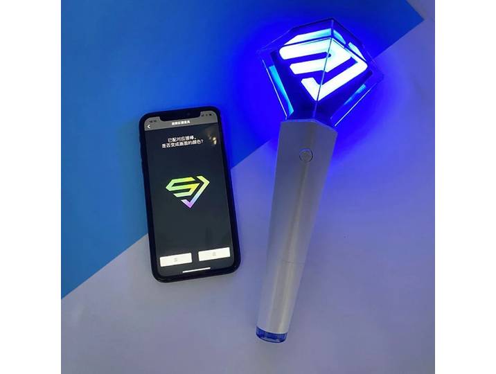 KPOP Super Junior Lightstick Ver.2 avec Bluetooth lueur main lumière Concert Cheer Superjunior bâton lumineux lampe Fans Collection jouet