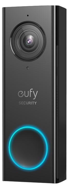 Eufy Deurbel met video - 2K - Draadloos - Wi-Fi - 2,4 GHz - Zwart