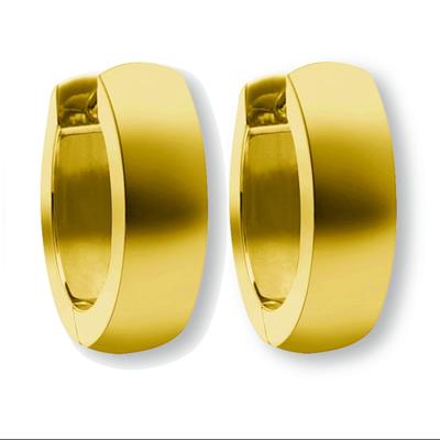 Paar Creolen ONE ELEMENT "Ohrringe Creolen aus 333 Gelbgold Ø 12,0 x 4,0 mm", gold, Ohrringe, Damen, Damen, Gelbgold 333 Gold, Gelbgold 333, Gold, ein Hauch von Luxus für den Alltag