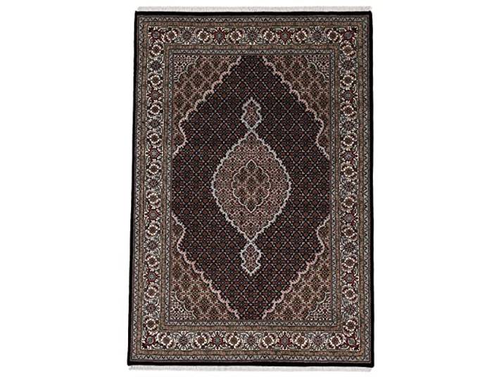 carpetfine Orientteppich Tabriz Mahi handgeknüpft 120x180 cm Schwarz