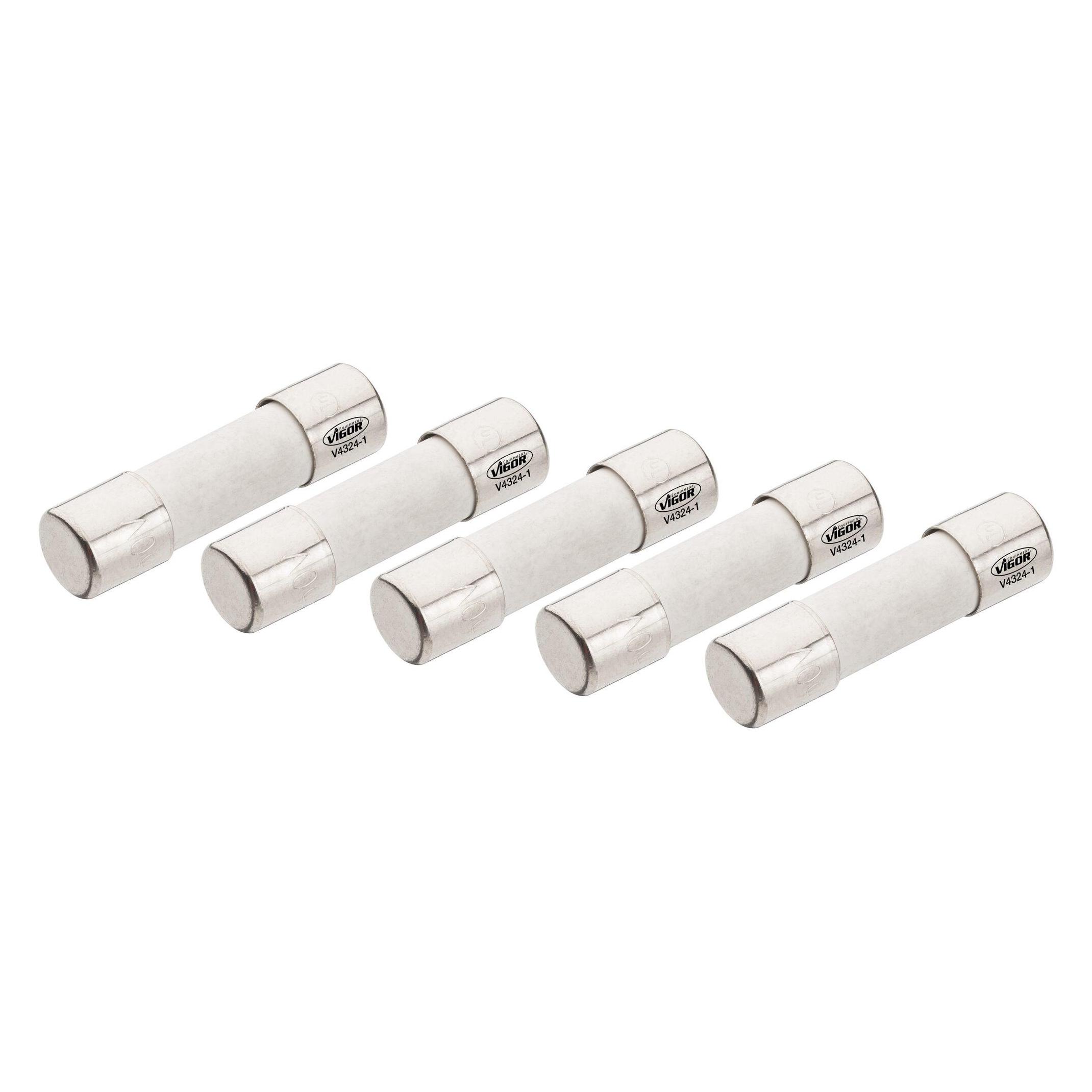 Vigor SICHERUNGEN V4324 5 STUECK (0.25 A) (V4324-1)