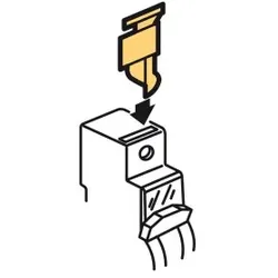 Legrand 406312 Schraubenabdeckung DX3 plombierbar für 15-modulige Geräte zB für LS-Schalter DX3