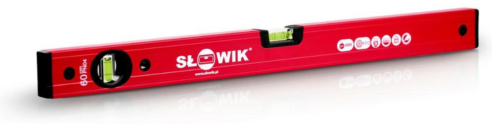 Słowik Waterpas Rood P04 1000 mm
