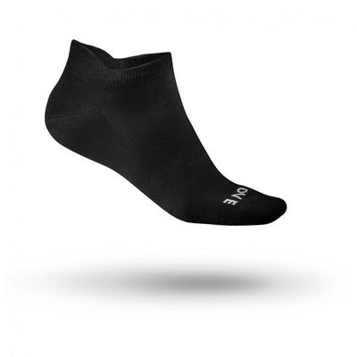 GripGrab - Classic No Show Sock - Radsocken 44-47 - L | EU 44-47 schwarz/weiß
