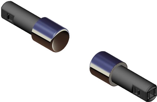 LAUFEN Pro s Scharnier H8919670000001 weiß, für WC-Sitz