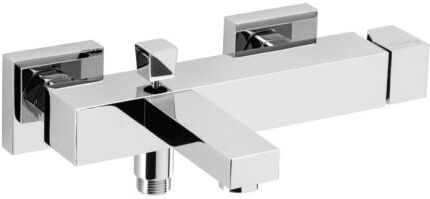 Herzbach NeoCastell Wannenarmatur 12.221500.1.01 Aufputz, schraubbare Wandrosetten, chrom
