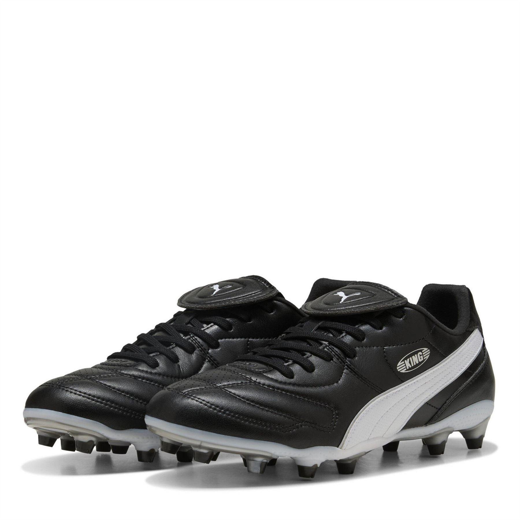 Puma - "Liga" Kingsize Fußballschuhe mit festem Boden für Herren (Schwarz)