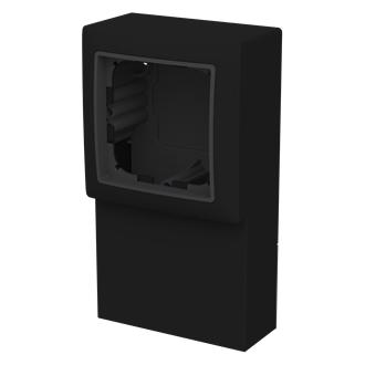 ABB b55 Panelunderlag, 1 modul, mat sort (2CHB000010C4077)