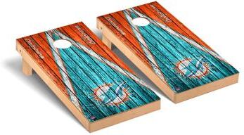 Skip's Garage Miami Dolphins 2x4 Pro Cornhole Boards - V8