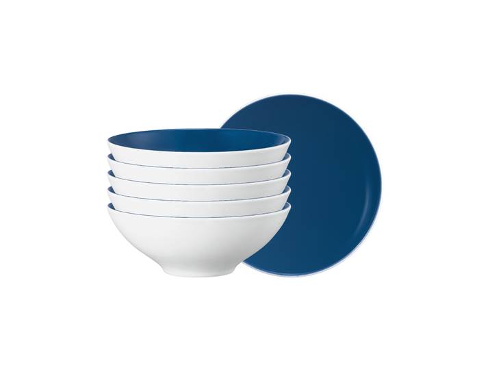 Schale SELTMANN WEIDEN Dessertschalen Life Fashion ø 14,6 cm 6er Set , blau (classic blau), L:14,6cm, Schüsseln, Schale