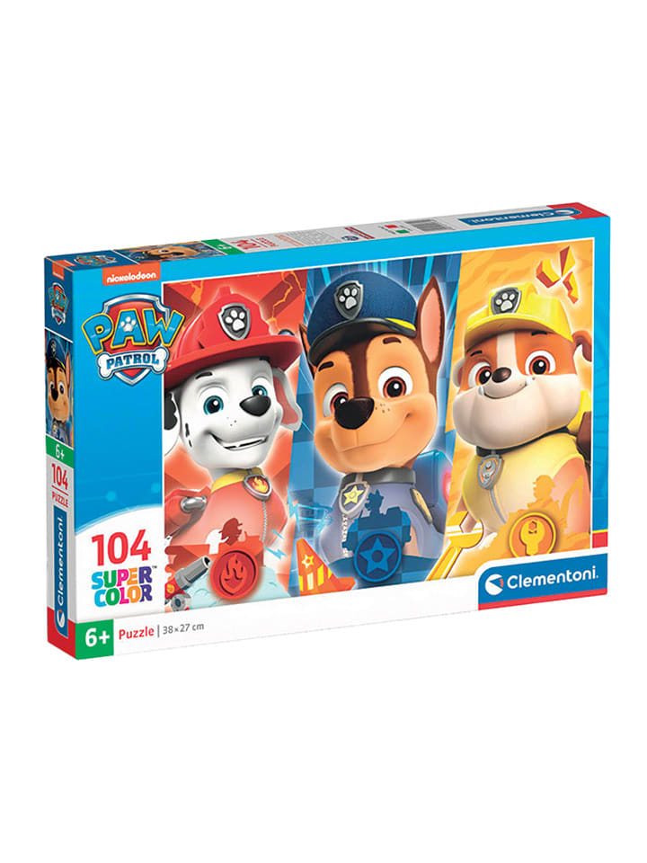 Clementoni 104tlg. Puzzle "Paw Patrol" - ab 6 Jahren - onesize