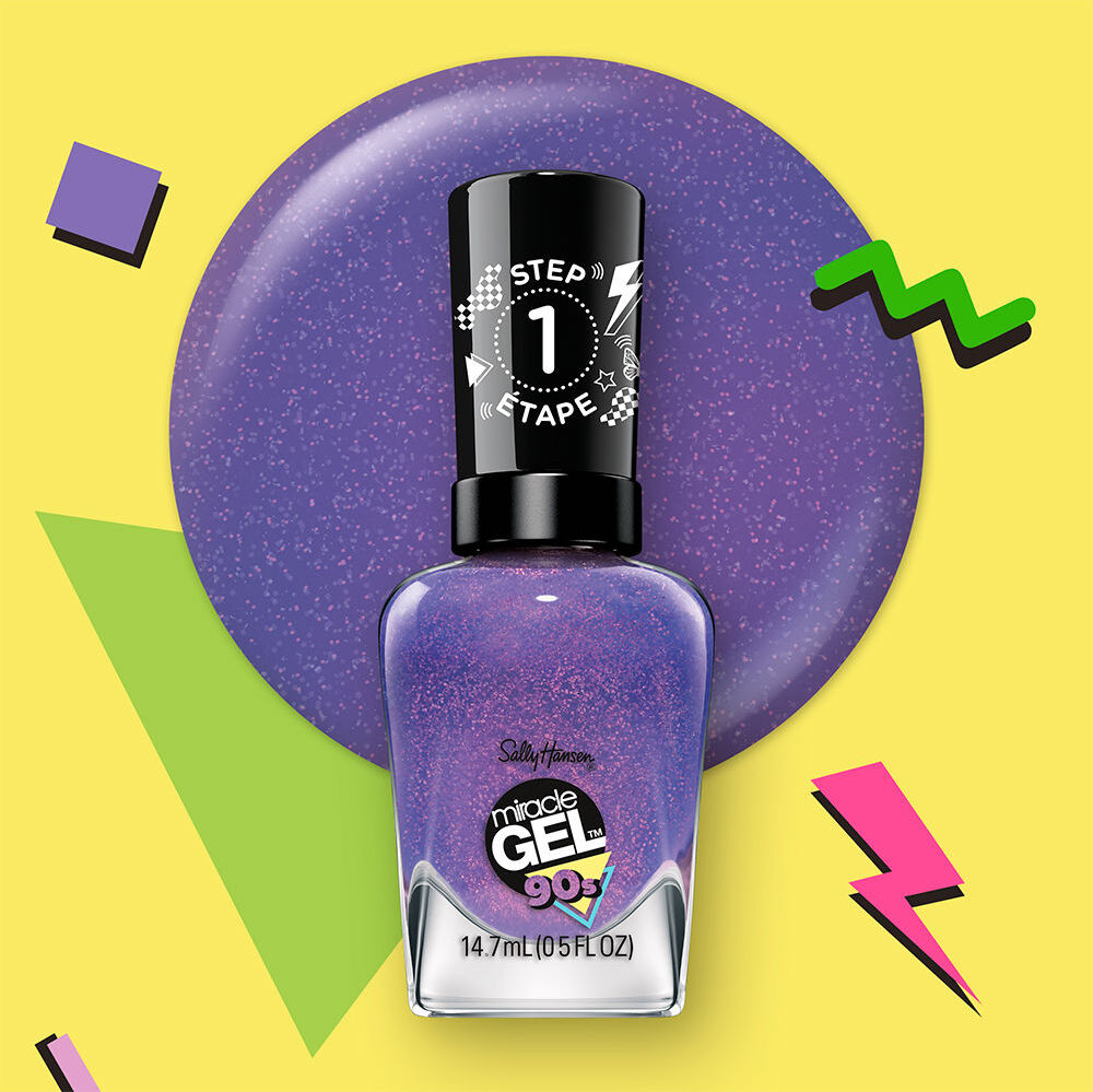 Sally Hansen Vernis à ongles Miracle Gel années 90 #888-Pointe givrée