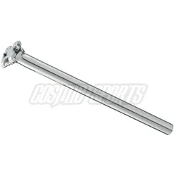 Ritchey Classic 2-bolt Zero Stütze, 30.9mm, 400mm, 0mm, 7x7mm Streben, hp silver